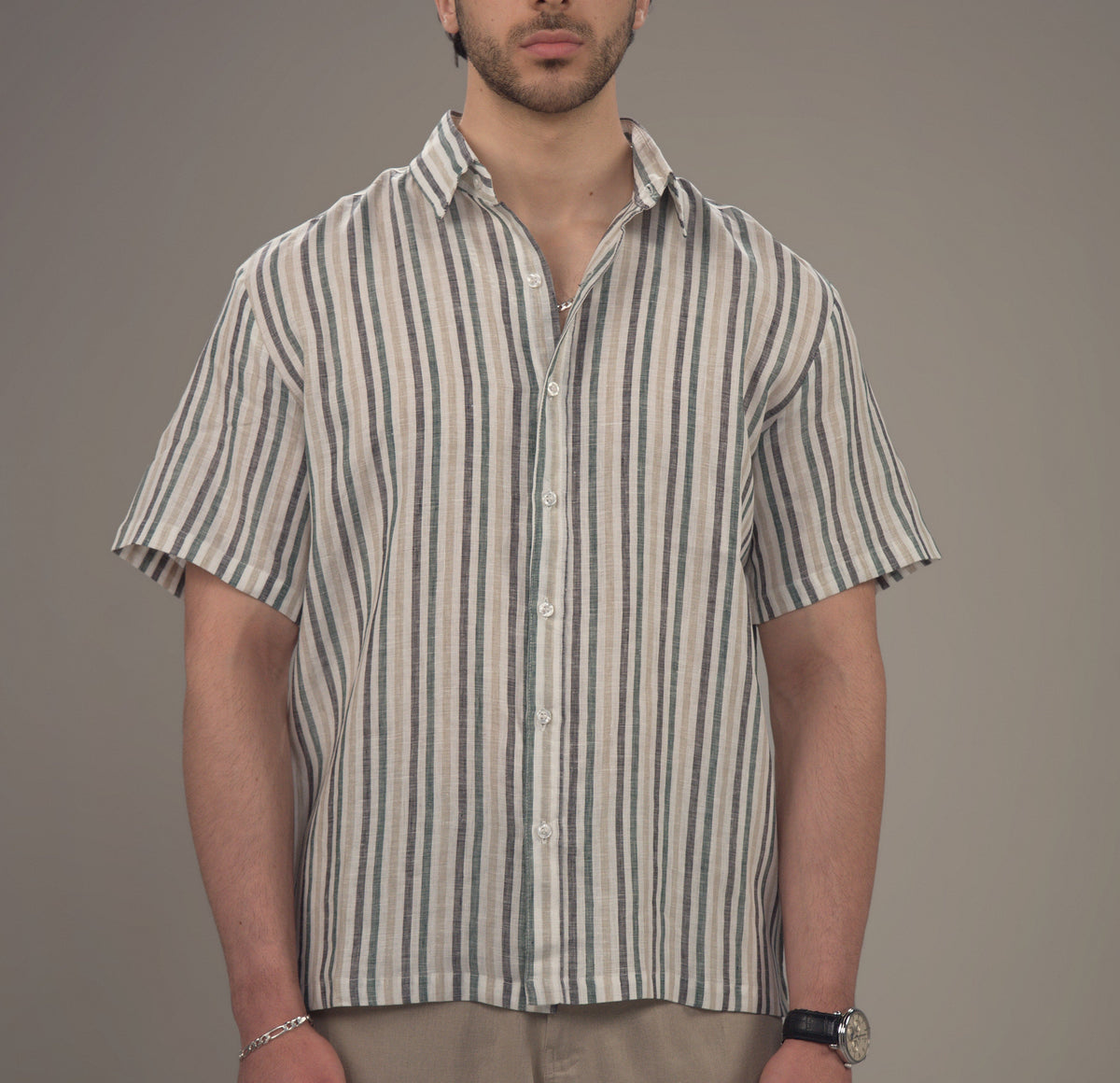 Short Sleeve Chemise — Garden
