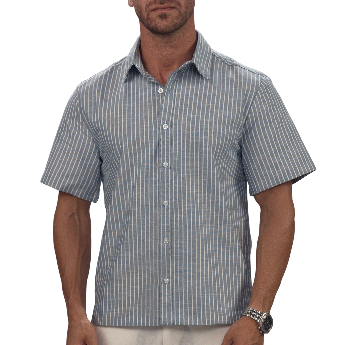 Short Sleeve Chemise — Tide