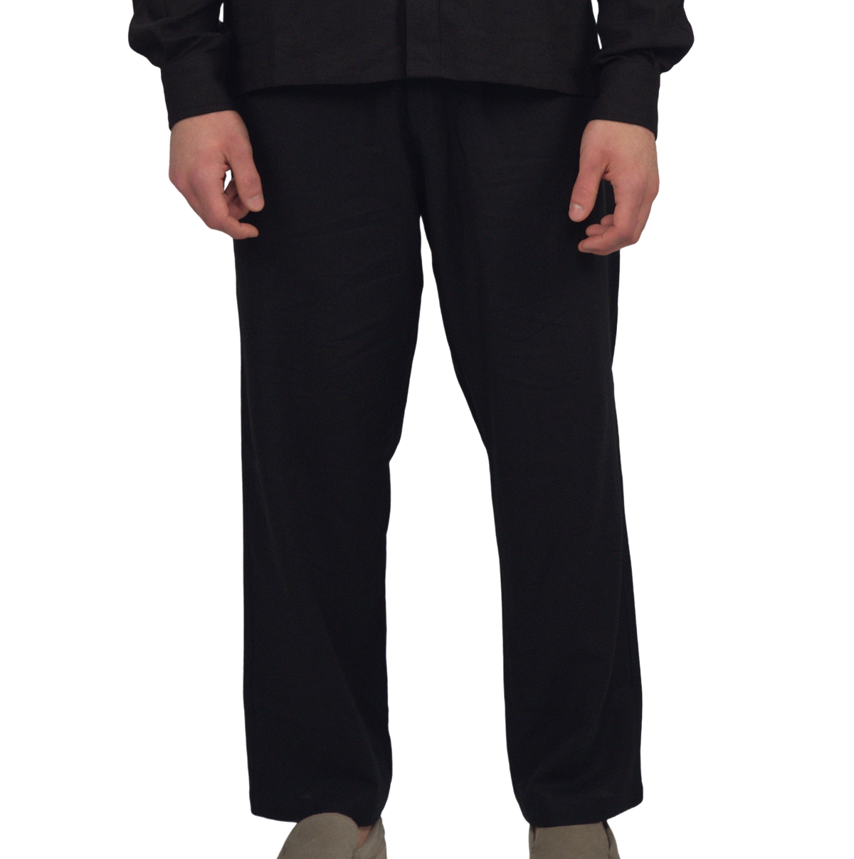 Linen Pants — Midnight