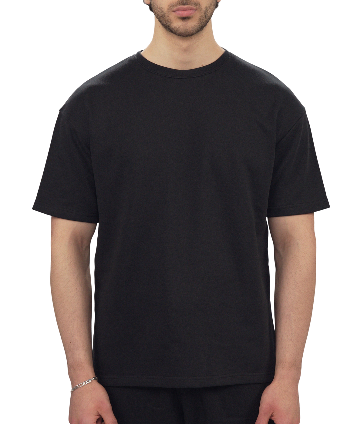 French Terry T-Shirt — Midnight