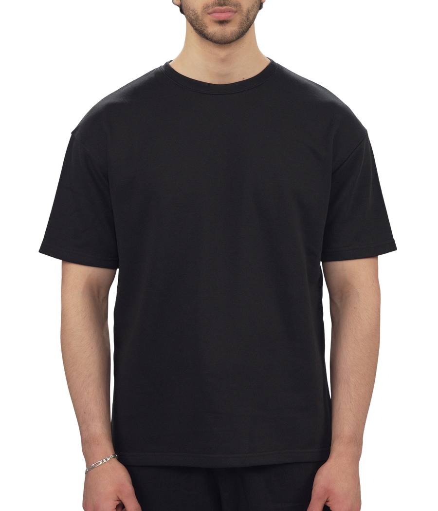 French Terry T-Shirt — Midnight