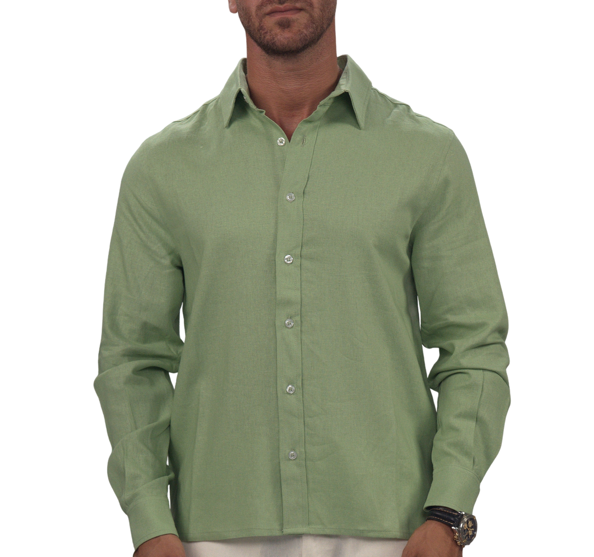 Long Sleeve Chemise — Thyme