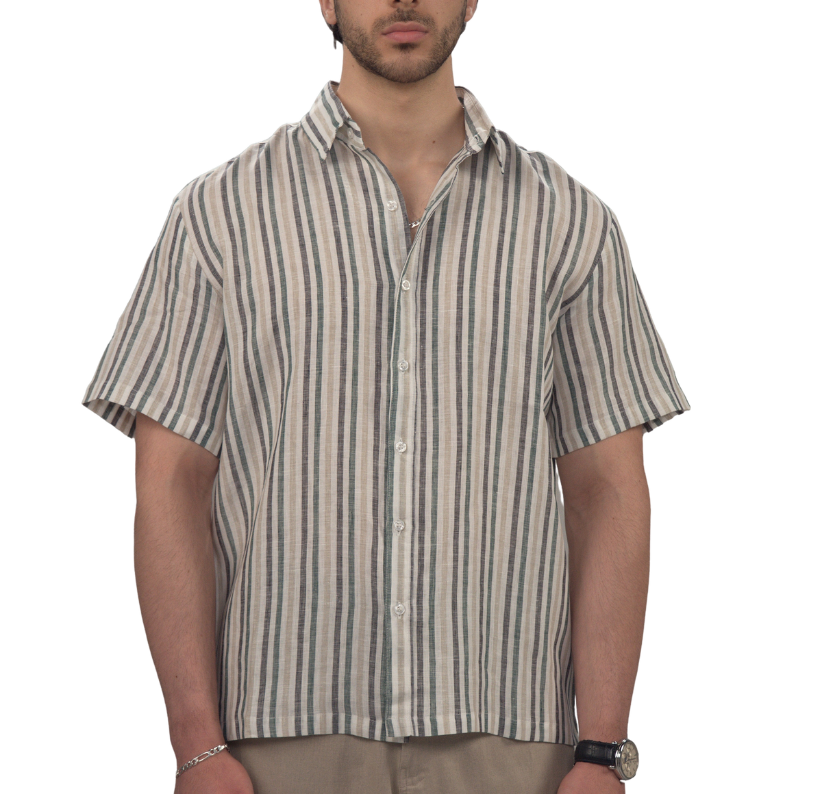 Short Sleeve Chemise — Garden
