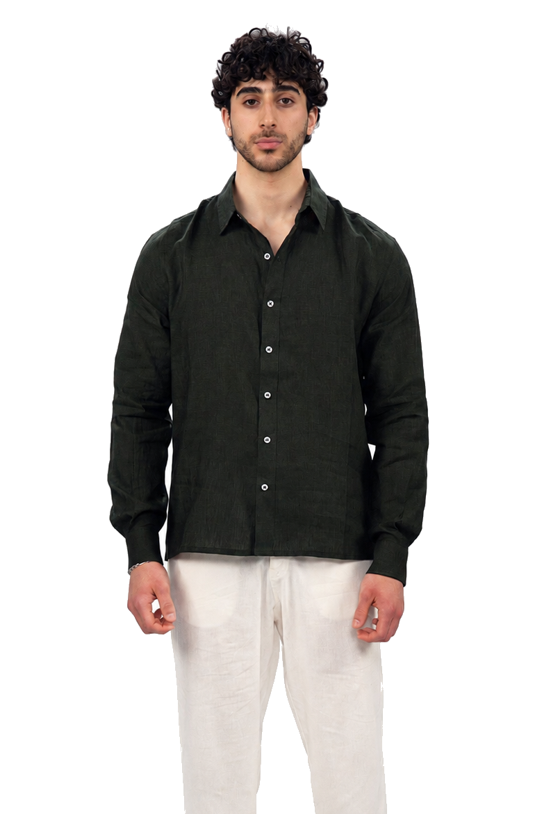 Long Sleeve Chemise — Cedar